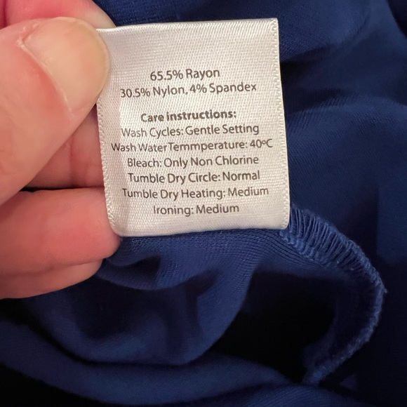 MaryCrafts Royal Blue Sheath Dress | Size 4 | Midi | Like New - Picture 10 of 12